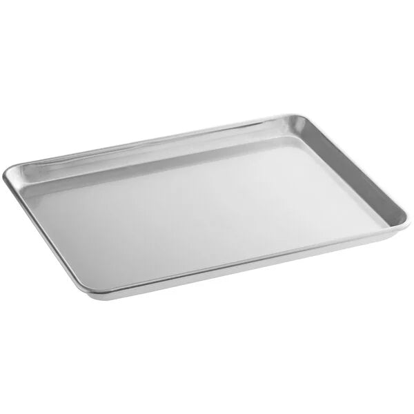 Baking Sheet Pan - (13" x 18") Commercial Grade 19-Gauge Aluminum, Anti-Warp Construction, Restaurant Quality Cookie Sheet for Home Baking
