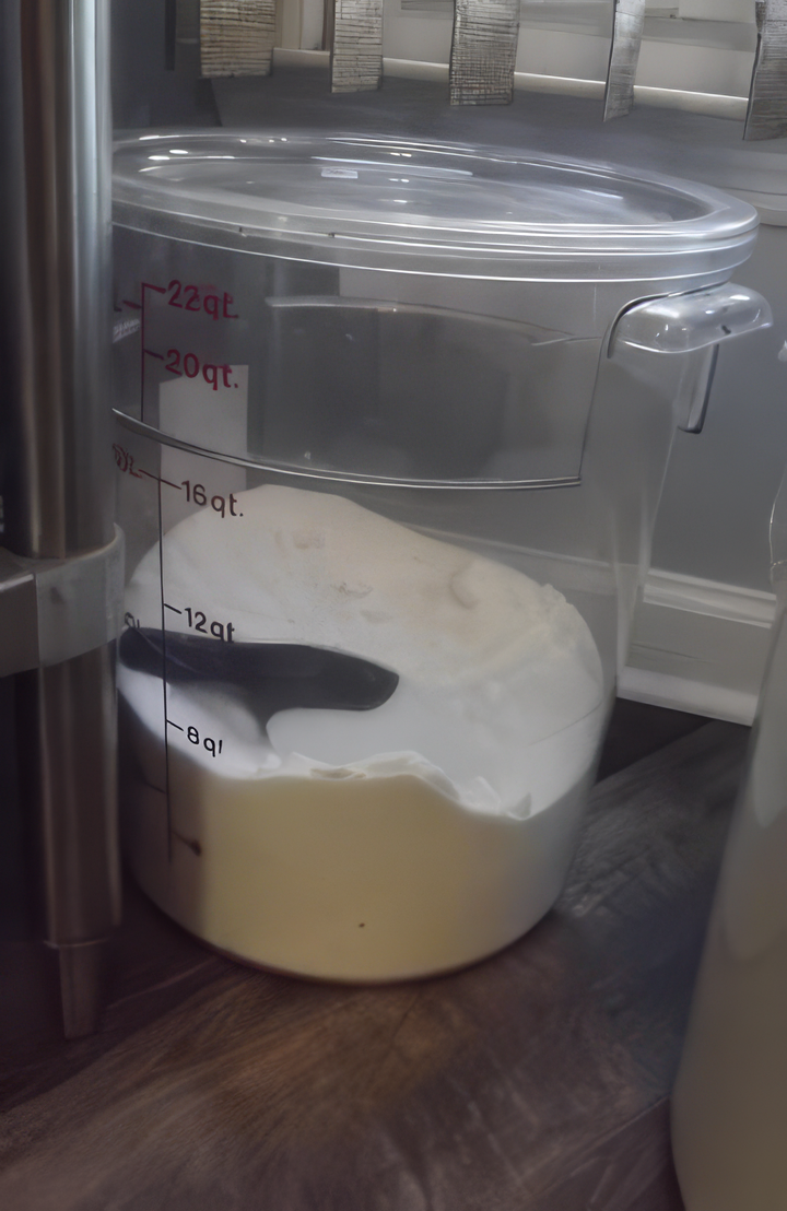 22 Qt Commercial Food Storage Container w/ Lid Set - CLEAR Round Polycarbonate, NSF for Kitchen Organization