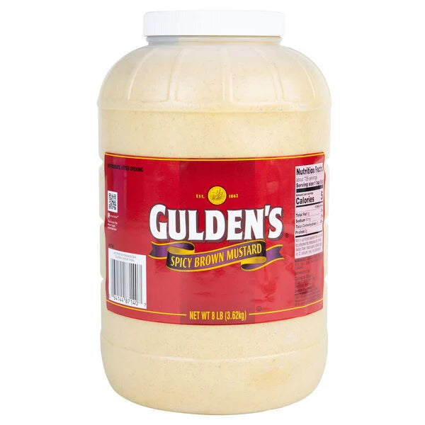 Gulden's 1 Gallon Spicy Brown Mustard