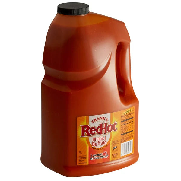 Frank's RedHot Original Buffalo Wing Hot Sauce 1 Gallon - (Case of 4)