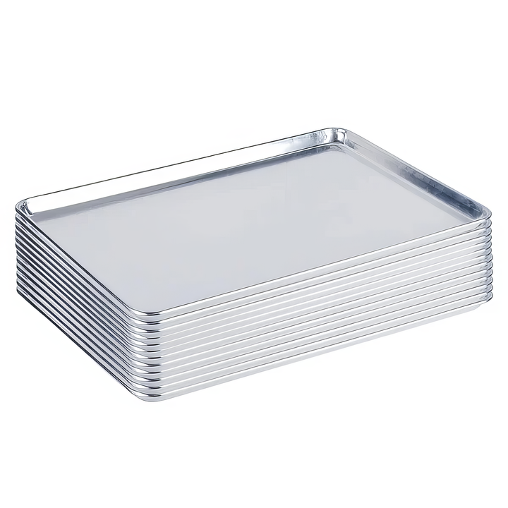 Baking Sheet Pan - ("18x26") Full Size Professional Grade Aluminum Cookie Sheet, Heavy-Duty, Restaurant Quality Sheet Pan for Large Batch Baking & Roasting