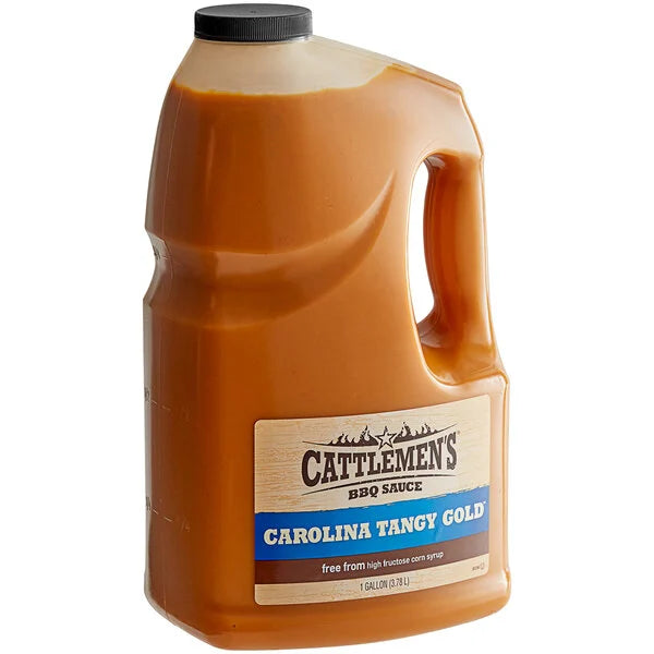 Cattlemen's 1 Gallon Carolina Tangy Gold BBQ Sauce - (4/Case)