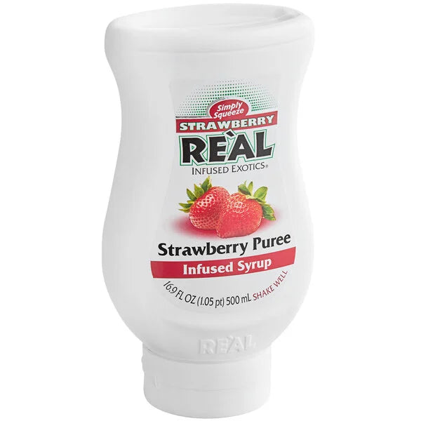 Real Strawberry Puree Infused Syrup 16.9 fl. oz.