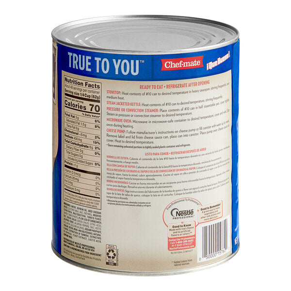 Chef-Mate Que Bueno Jalapeno Cheddar Cheese Sauce #10 Can