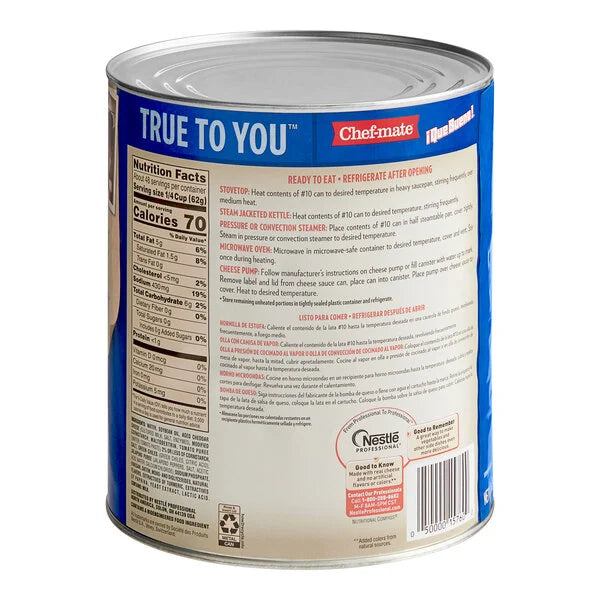 Chef-Mate Que Bueno Jalapeno Cheddar Cheese Sauce #10 Can
