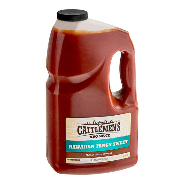 Cattlemen's Hawaiian Tangy Sweet BBQ Sauce 1 Gallon
