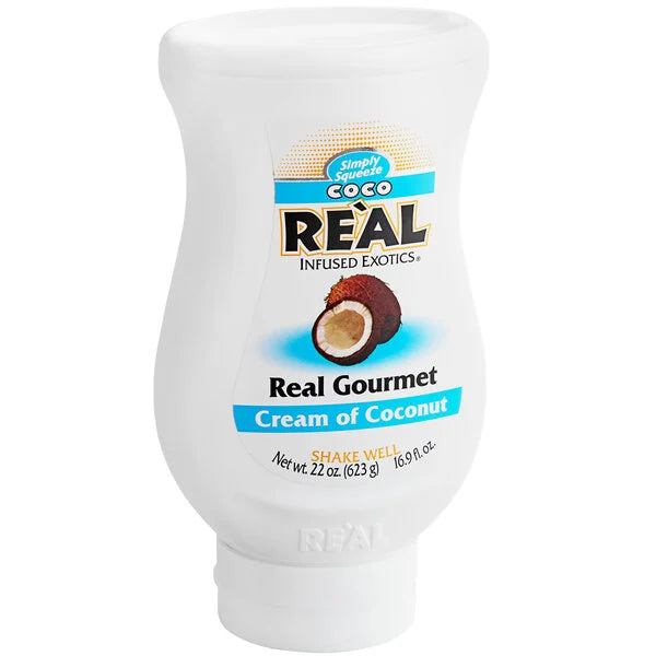 Real Cream of Coconut Infused Syrup 16.9 fl. oz. - (Case of 12)