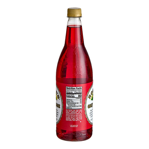 Rose's 1 Liter Grenadine Syrup - (Case of 12)