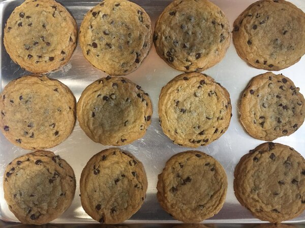 Baking Sheet Pan - (13" x 18") Commercial Grade 19-Gauge Aluminum, Anti-Warp Construction, Restaurant Quality Cookie Sheet for Home Baking