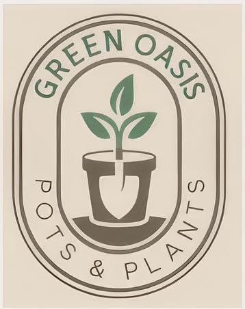 Green Oasis - 15 Gallon Nursery Pots - Premium Injection Molded Black Plastic Plant Pots, Heavy Duty Commercial Grade with Drainage Holes - Perfect for Large Trees, Shrubs & Vegetables