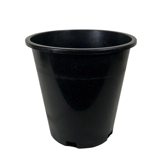 5 Gallon (5-pk) Premium Tall Heavy Duty Black Plastic Nursery Pots for Plants Flowers Containers Garden