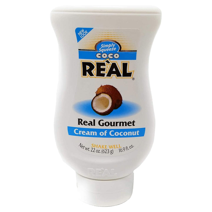 Real Cream of Coconut Infused Syrup 16.9 fl. oz, (2 Pack)