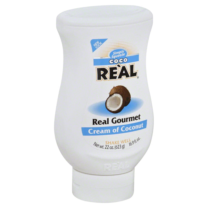 Real Cream of Coconut Infused Syrup 16.9 fl. oz. - 12/Case