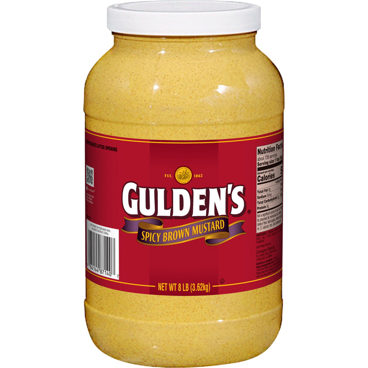 Gulden's 1 Gallon Spicy Brown Mustard