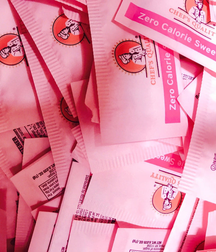 Chef's Quality - Pink Sugar Substitute Packets - 1000 ct