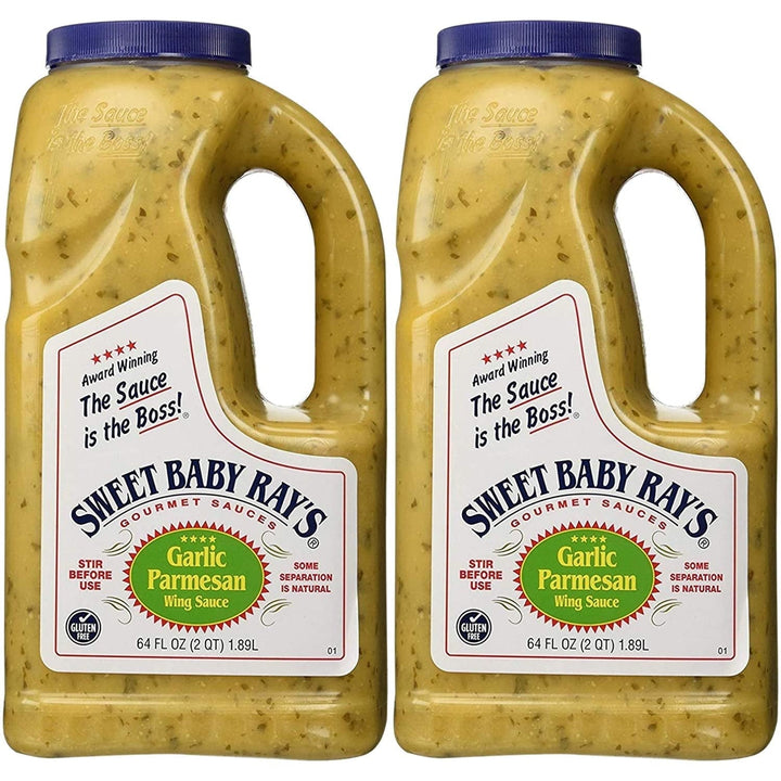 Sweet Baby Ray's 0.5 Gallon Garlic Parmesan Wing Sauce - (2-Pack)