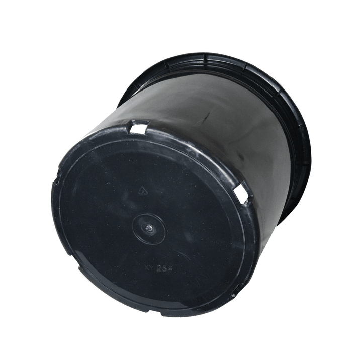 Green Oasis - 25 Gallon Nursery Pots - Premium Heavy Duty Injection Molded Black Plastic Planter Containers with Drainage Slots - 25" x 18.5" - Green Oasis